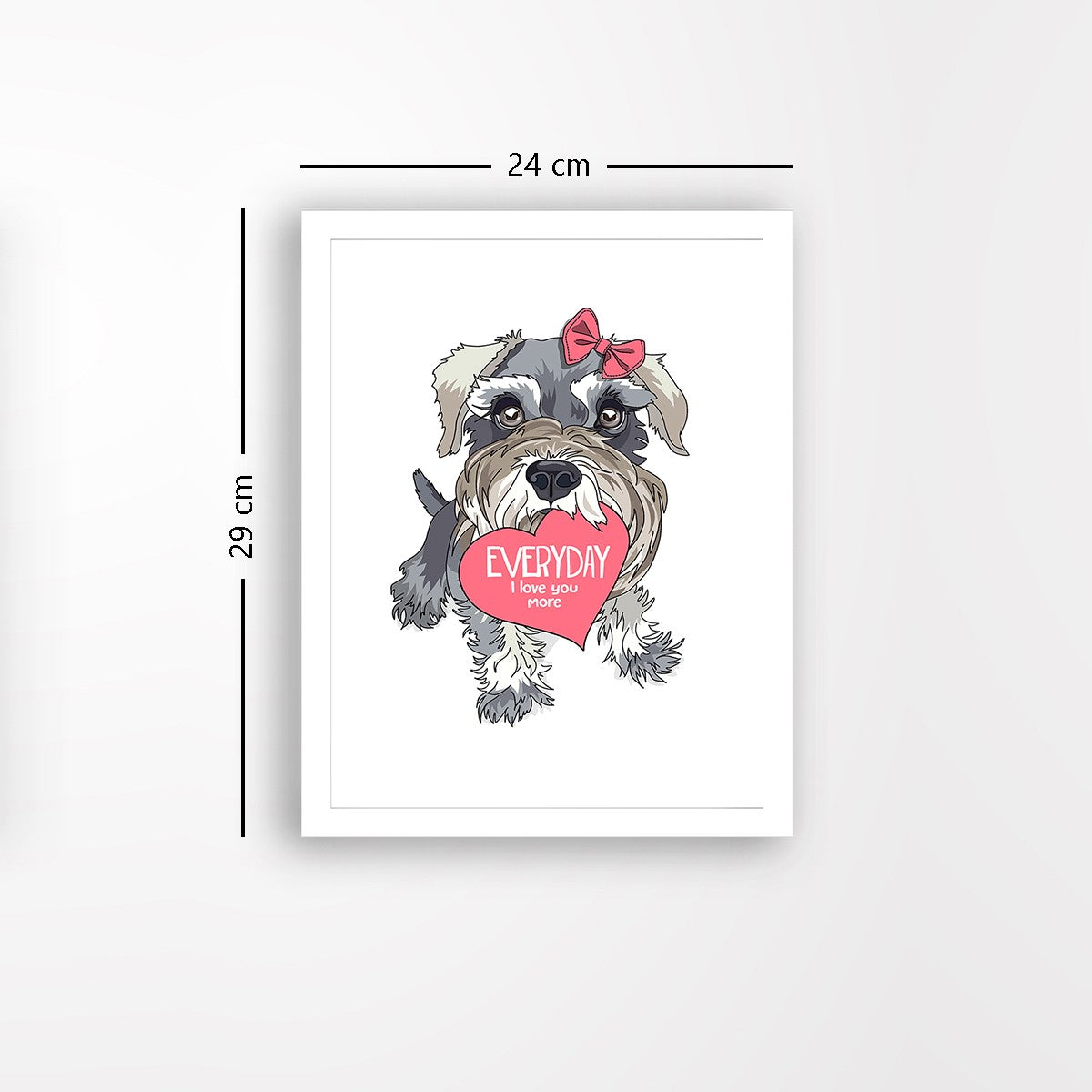 Quadro Decorativo MDF Emoldurado - Arte Multicolor 24x29cm com Moldura de Madeira 2cm