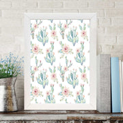 Quadro Decorativo MDF Emoldurado - Arte Multicolor 24x29cm com Moldura de Madeira 2cm