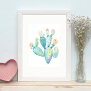 Quadro Decorativo MDF Emoldurado - Arte Multicolor 24x29cm com Moldura de Madeira 2cm