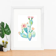 Quadro Decorativo MDF Emoldurado - Arte Multicolor 24x29cm com Moldura de Madeira 2cm