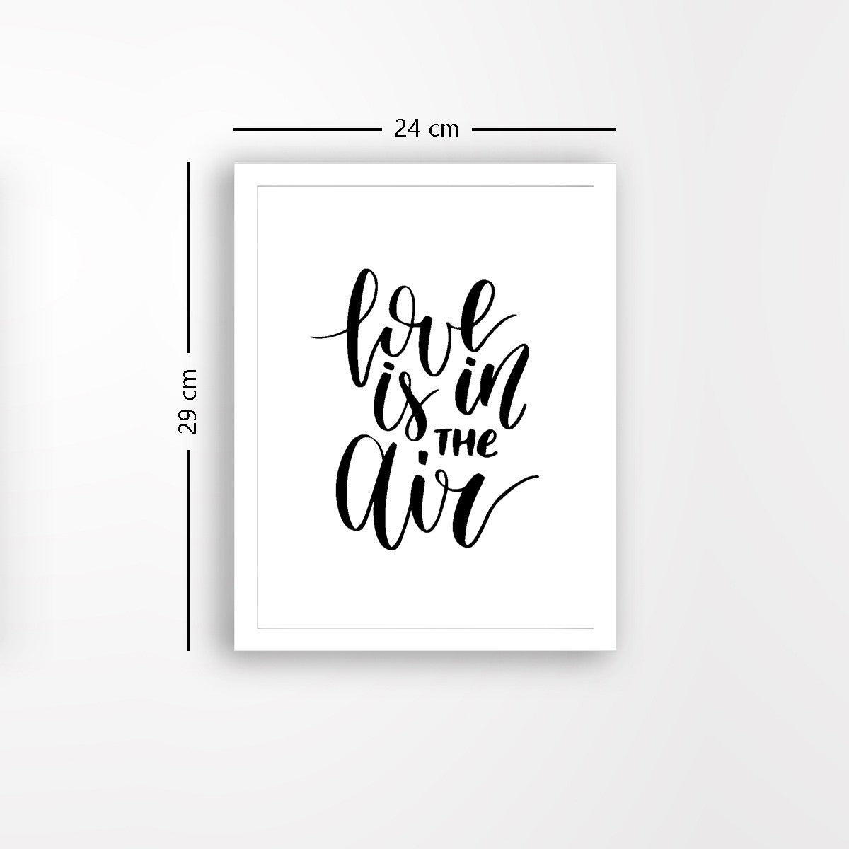 Quadro Decorativo MDF Emoldurado - Arte Multicolor 24x29cm com Moldura de Madeira 2cm