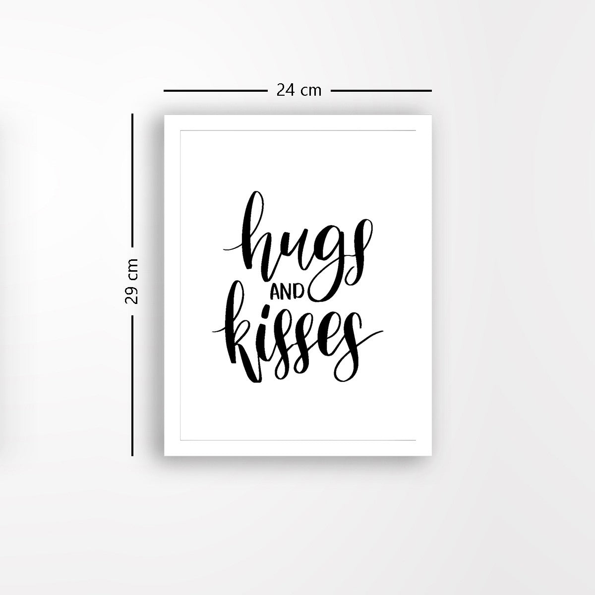 Quadro Decorativo MDF Emoldurado - Arte Multicolor 24x29cm com Moldura de Madeira 2cm