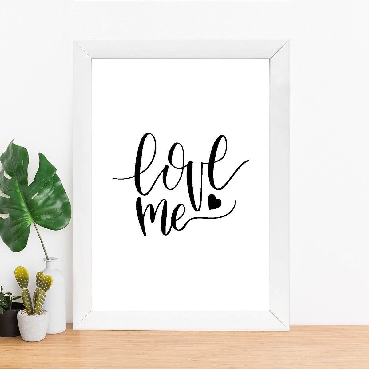 Quadro Decorativo MDF Emoldurado - Arte Multicolor 24x29cm com Moldura de Madeira 2cm