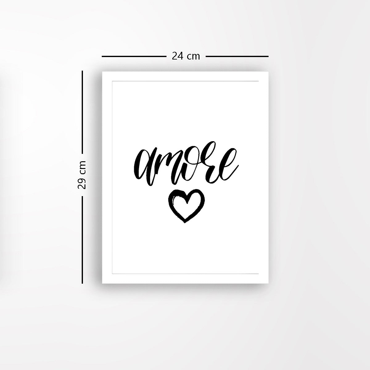 Quadro Decorativo MDF Emoldurado - Arte Multicolor 24x29cm com Moldura de Madeira 2cm