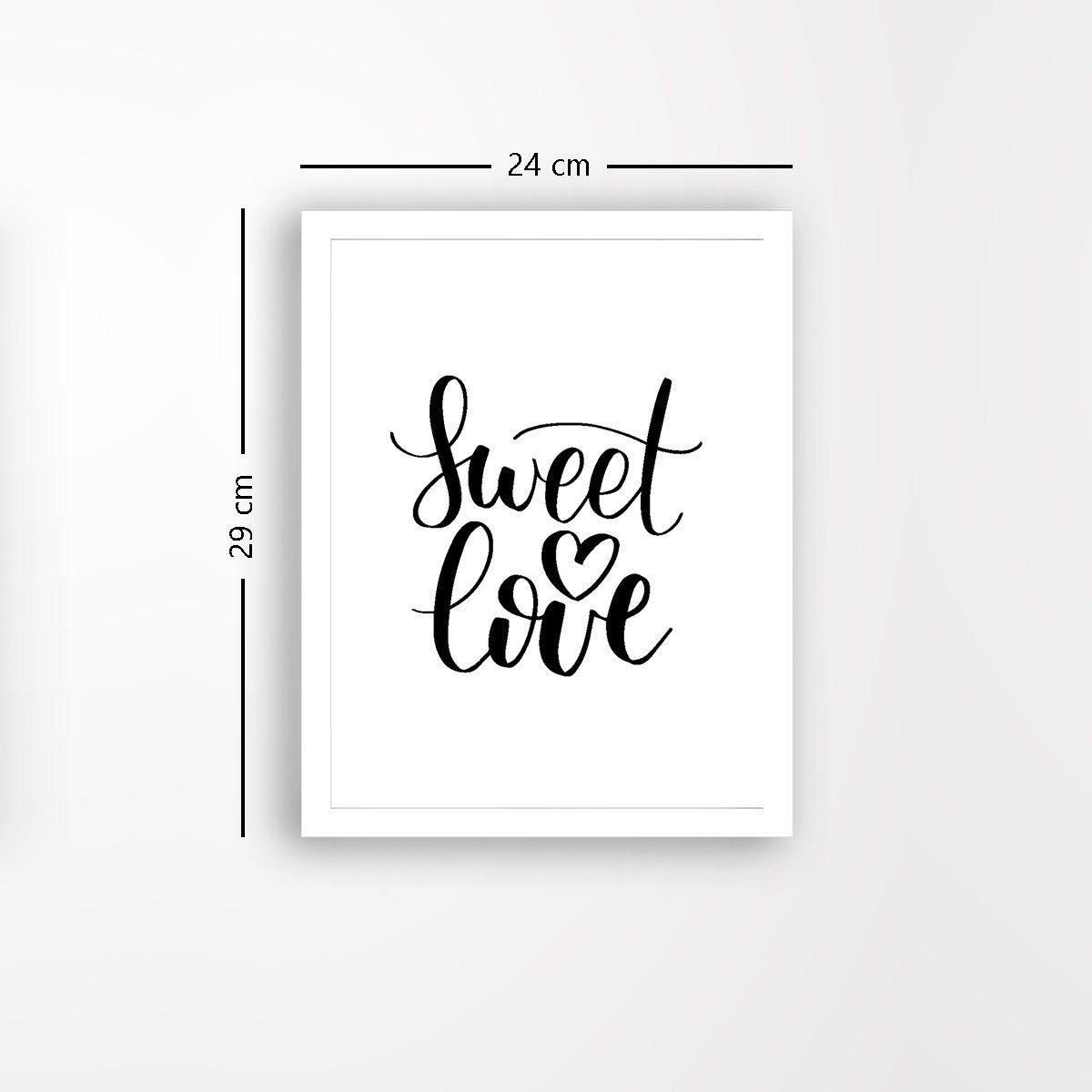 Quadro Decorativo MDF Emoldurado - Arte Multicolor 24x29cm com Moldura de Madeira 2cm