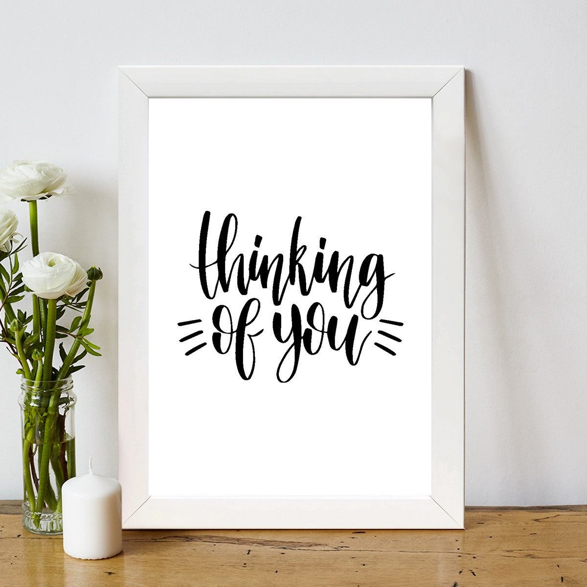 Quadro Decorativo MDF Emoldurado - Arte Multicolor 24x29cm com Moldura de Madeira 2cm