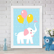 Quadro Decorativo MDF Emoldurado - Arte Multicolor 24x29cm com Moldura de Madeira 2cm