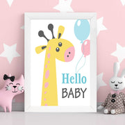 Quadro Decorativo MDF Emoldurado - Arte Multicolor 24x29cm com Moldura de Madeira 2cm