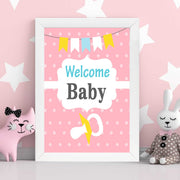 Quadro Decorativo MDF Emoldurado - Arte Multicolor 24x29cm com Moldura de Madeira 2cm