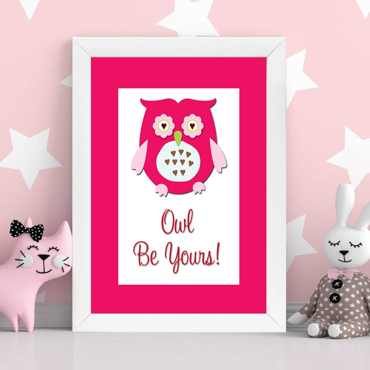 Quadro Decorativo MDF Emoldurado - Arte Multicolor 24x29cm com Moldura de Madeira 2cm