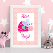 Quadro Decorativo MDF Emoldurado - Arte Multicolor 24x29cm com Moldura de Madeira 2cm