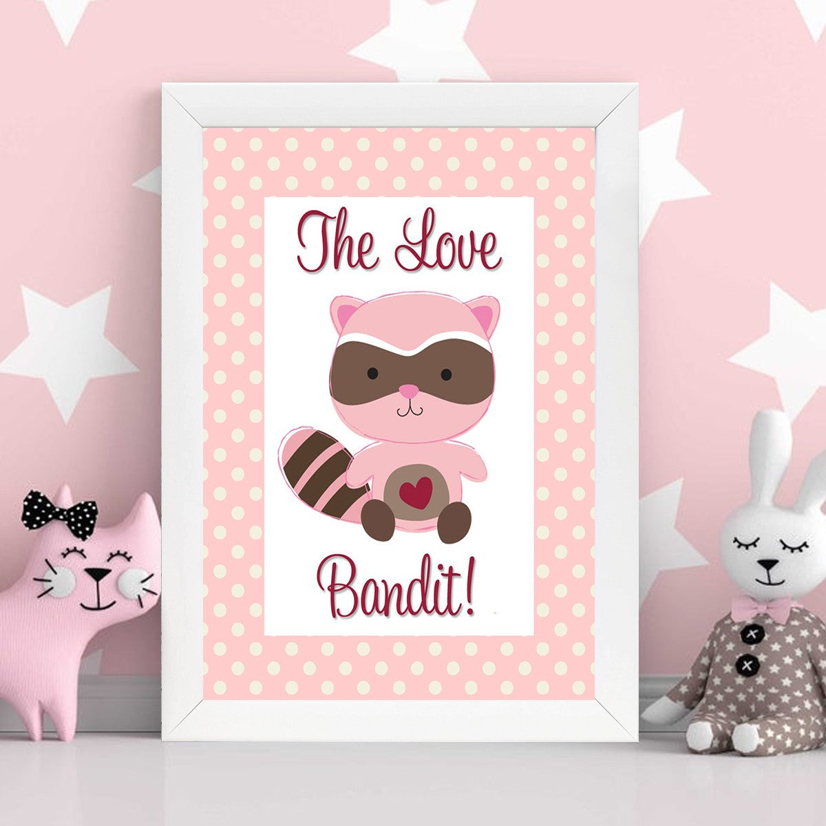 Quadro Decorativo MDF Emoldurado - Arte Multicolor 24x29cm com Moldura de Madeira 2cm