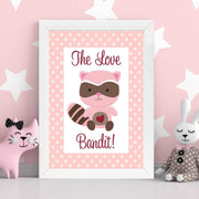 Quadro Decorativo MDF Emoldurado - Arte Multicolor 24x29cm com Moldura de Madeira 2cm