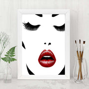 Quadro Decorativo MDF Emoldurado - Arte Multicolor 24x29cm com Moldura de Madeira 2cm