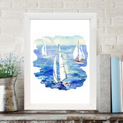 Quadro Decorativo MDF Emoldurado - Arte Multicolor 24x29cm com Moldura de Madeira 2cm