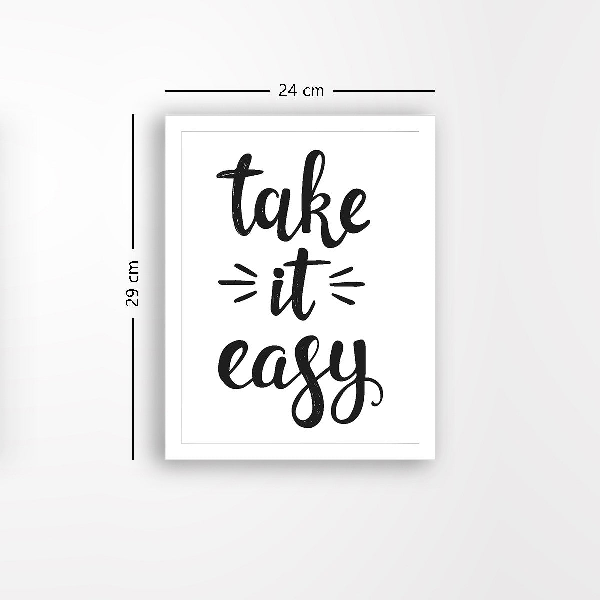 Quadro Decorativo MDF Emoldurado - Arte Multicolor 24x29cm com Moldura de Madeira 2cm