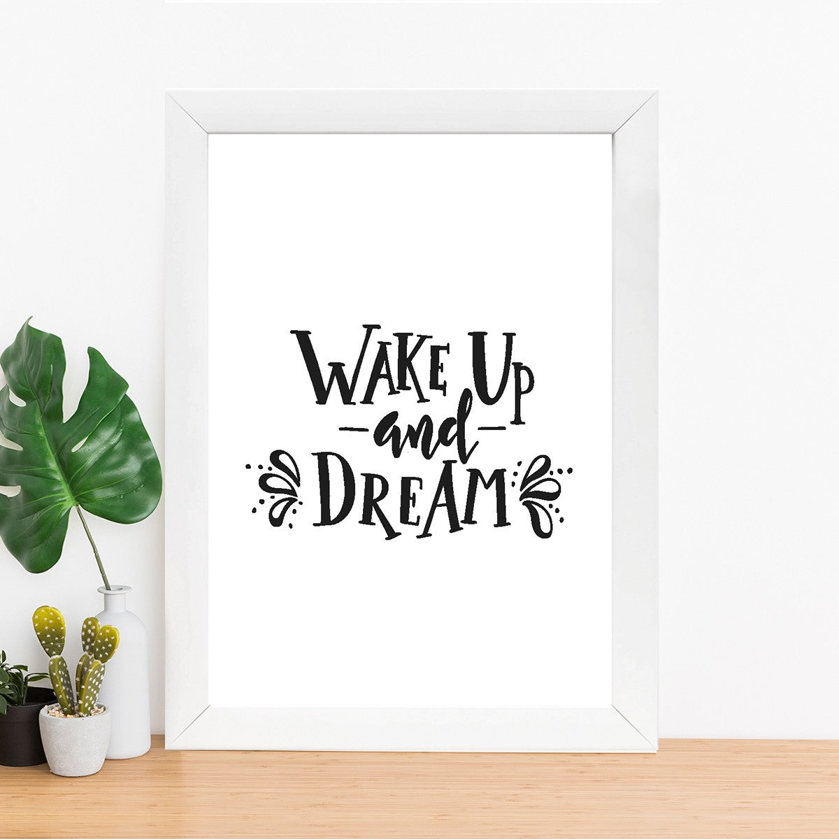 Quadro Decorativo MDF Emoldurado - Arte Multicolor 24x29cm com Moldura de Madeira 2cm