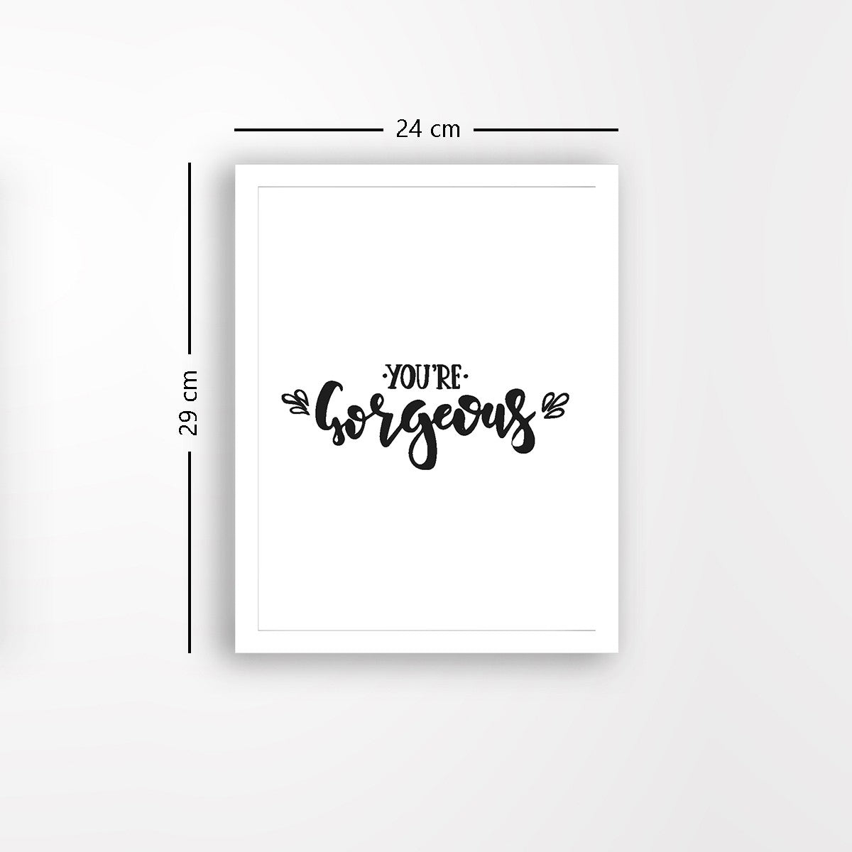 Quadro Decorativo MDF Emoldurado - Arte Multicolor 24x29cm com Moldura de Madeira 2cm