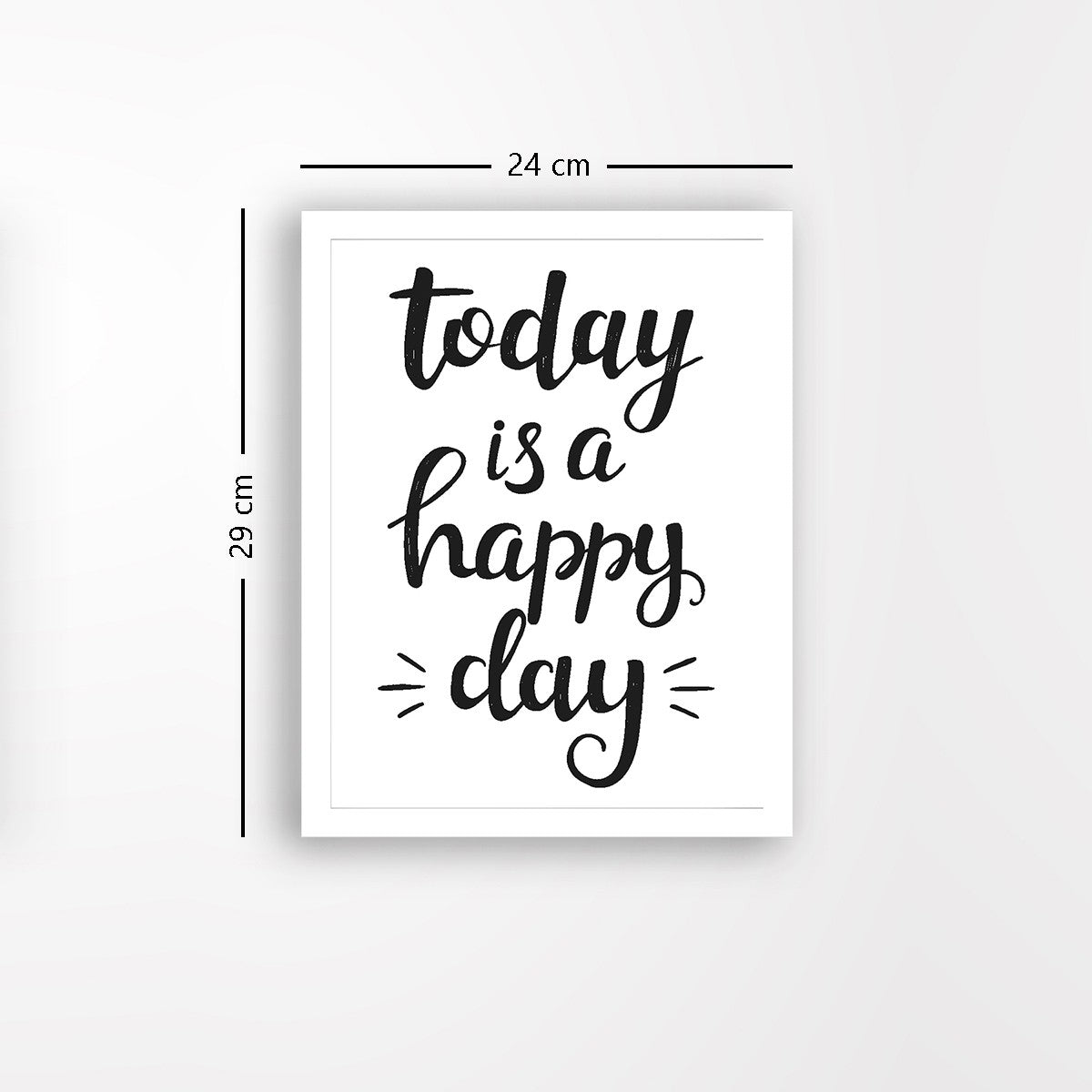 Quadro Decorativo MDF Emoldurado - Arte Multicolor 24x29cm com Moldura de Madeira 2cm