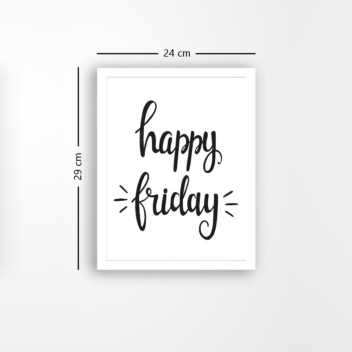 Quadro Decorativo MDF Emoldurado - Arte Multicolor 24x29cm com Moldura de Madeira 2cm