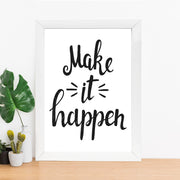 Quadro Decorativo MDF Emoldurado - Arte Multicolor 24x29cm com Moldura de Madeira 2cm