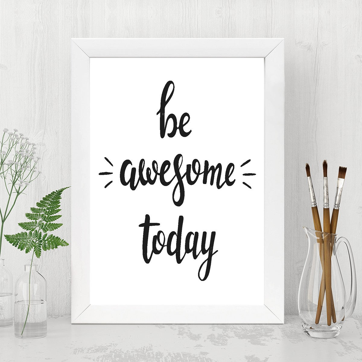 Quadro Decorativo MDF Emoldurado - Arte Multicolor 24x29cm com Moldura de Madeira 2cm