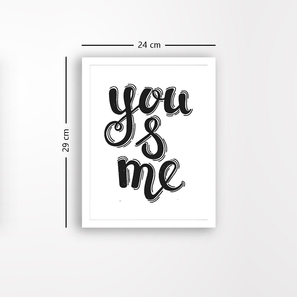 Quadro Decorativo MDF Emoldurado - Arte Multicolor 24x29cm com Moldura de Madeira 2cm