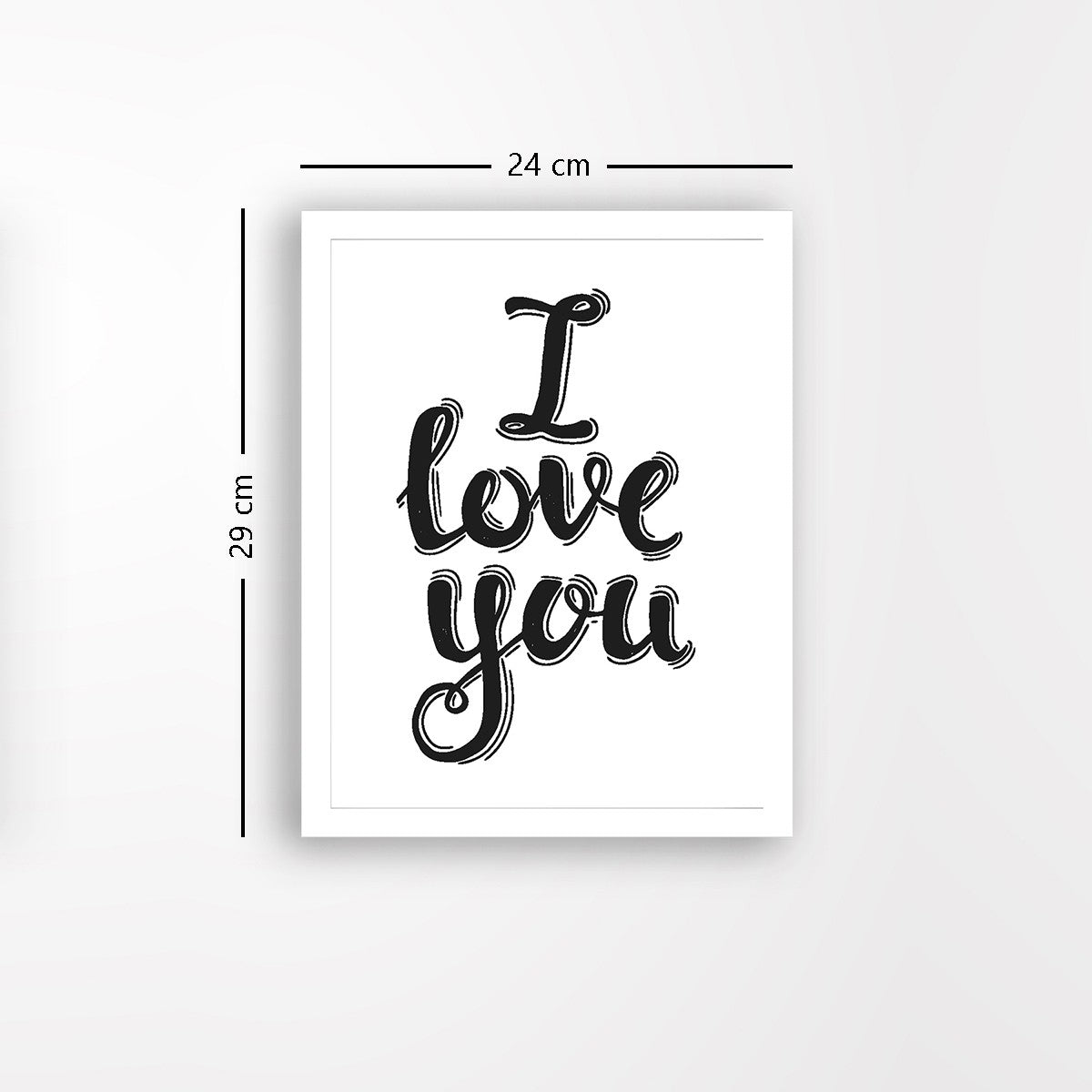 Quadro Decorativo MDF Emoldurado - Arte Multicolor 24x29cm com Moldura de Madeira 2cm