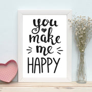 Quadro Decorativo MDF Emoldurado - Arte Multicolor 24x29cm com Moldura de Madeira 2cm