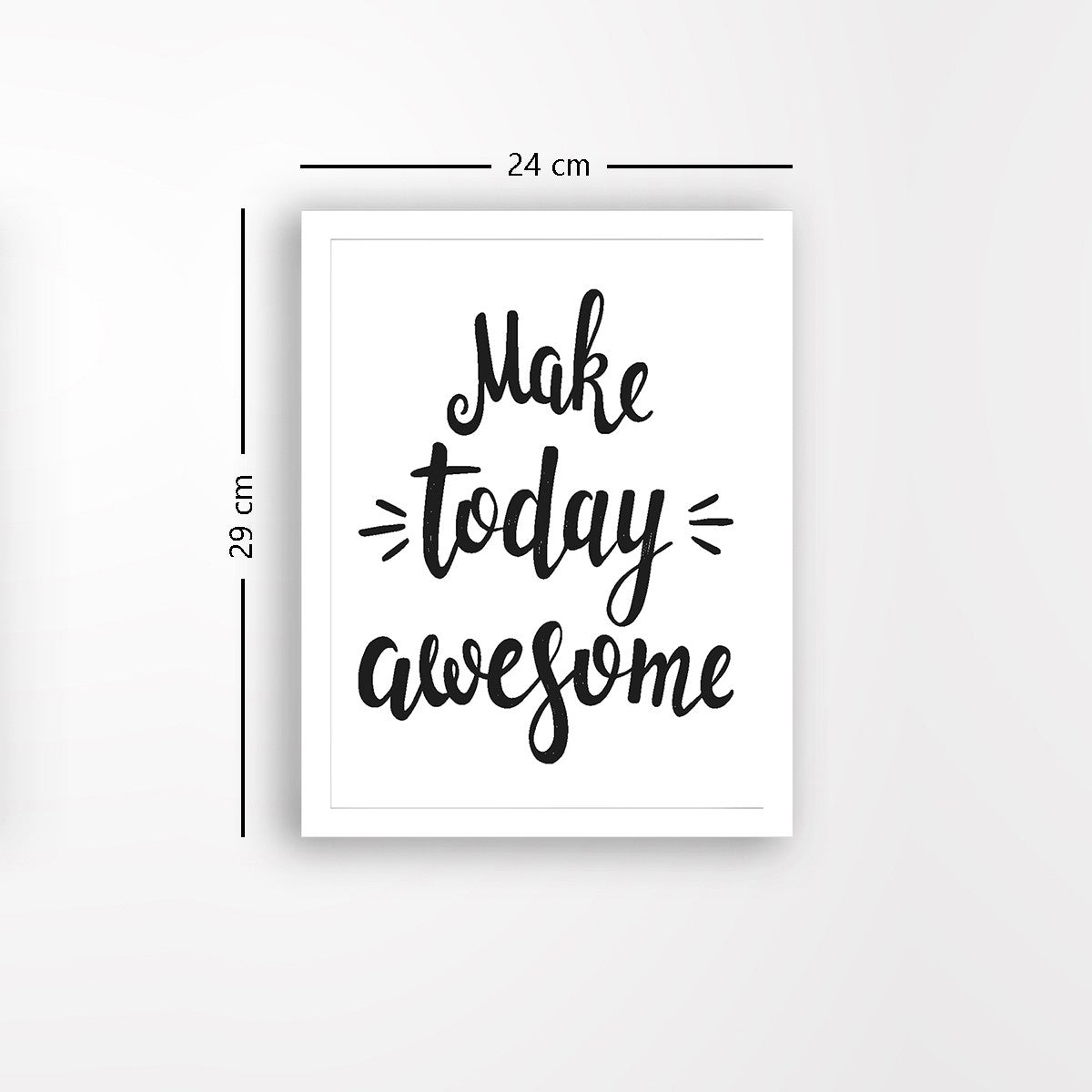 Quadro Decorativo MDF Emoldurado - Arte Multicolor 24x29cm com Moldura de Madeira 2cm