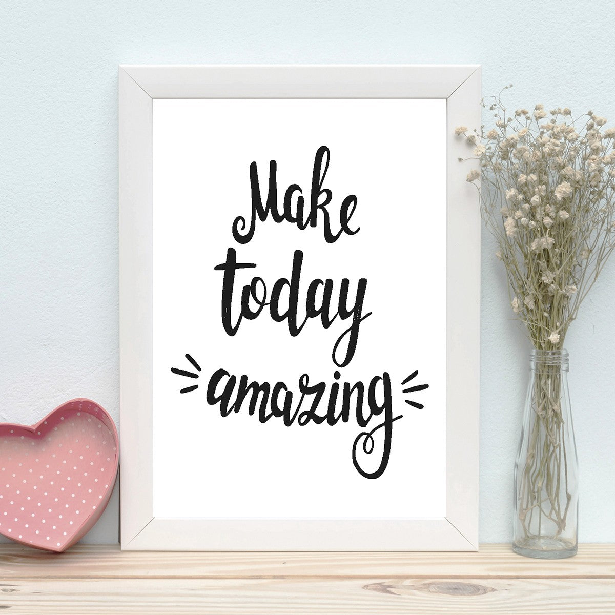 Quadro Decorativo MDF Emoldurado - Arte Multicolor 24x29cm com Moldura de Madeira 2cm