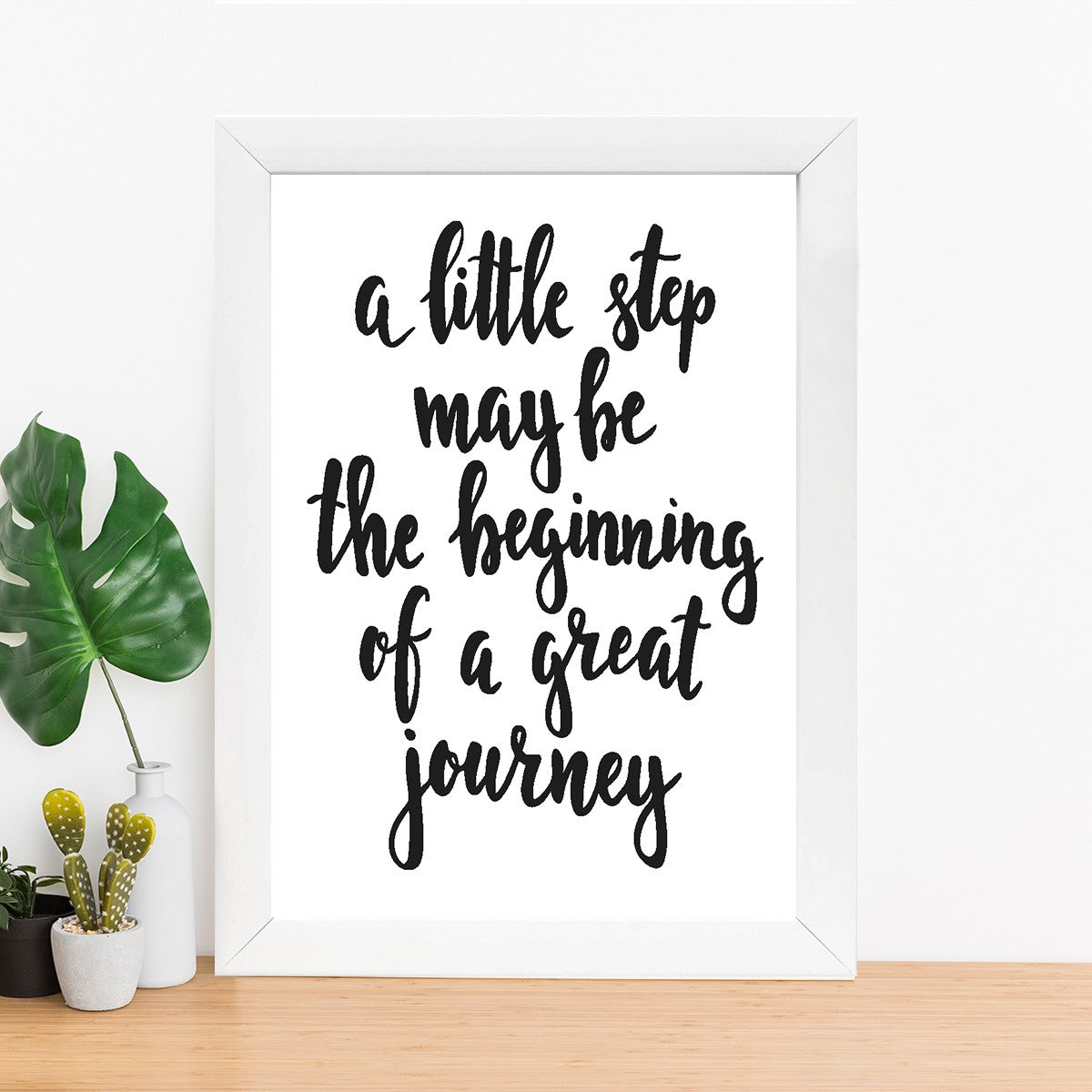 Quadro Decorativo MDF Emoldurado - Arte Multicolor 24x29cm com Moldura de Madeira 2cm