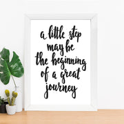 Quadro Decorativo MDF Emoldurado - Arte Multicolor 24x29cm com Moldura de Madeira 2cm