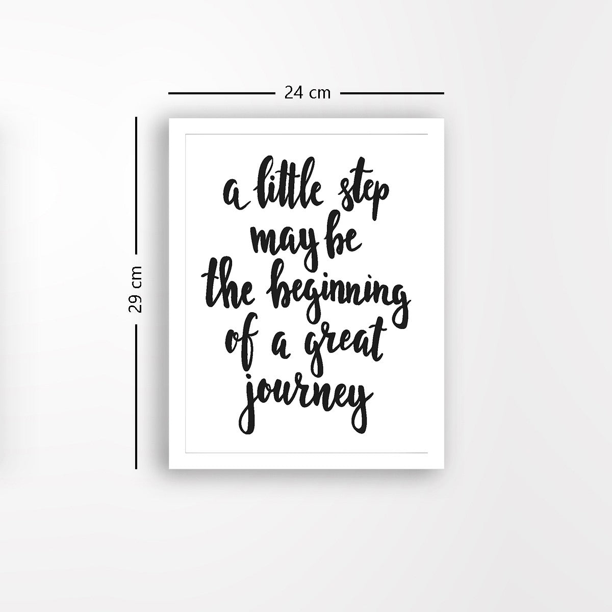 Quadro Decorativo MDF Emoldurado - Arte Multicolor 24x29cm com Moldura de Madeira 2cm