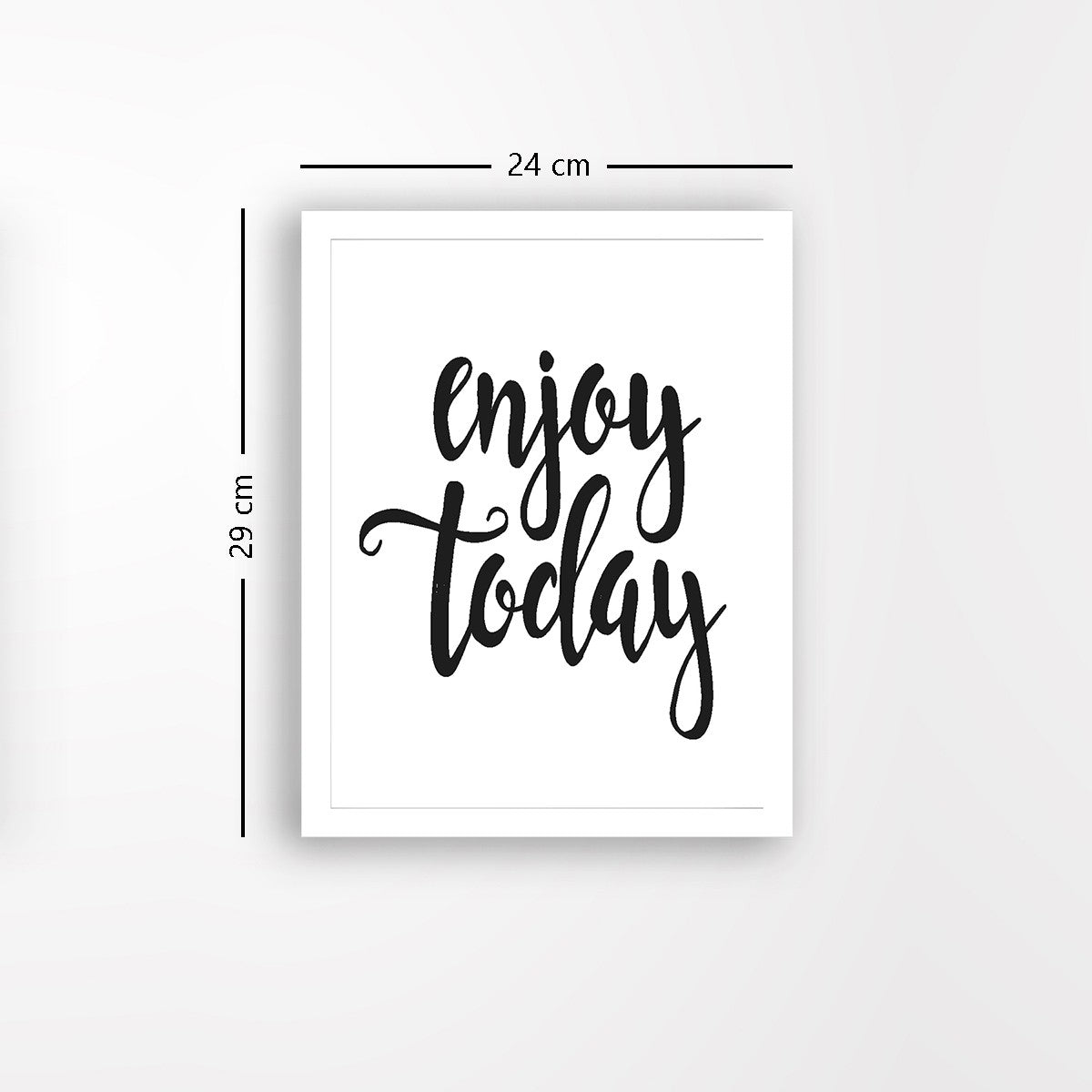 Quadro Decorativo MDF Emoldurado - Arte Multicolor 24x29cm com Moldura de Madeira 2cm