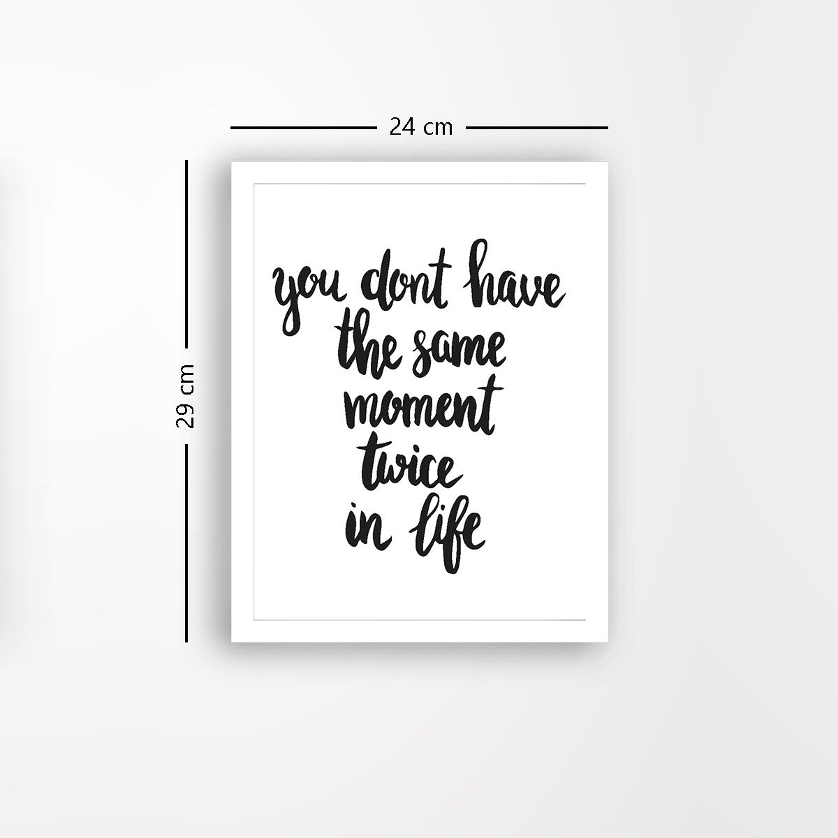 Quadro Decorativo MDF Emoldurado - Arte Multicolor 24x29cm com Moldura de Madeira 2cm