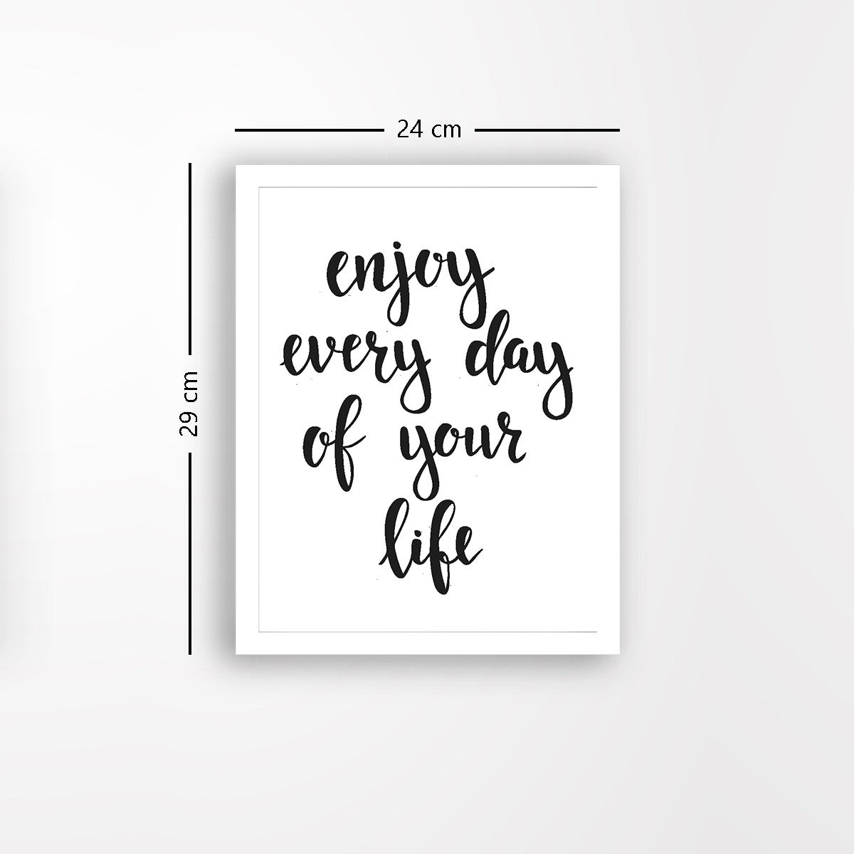 Quadro Decorativo MDF Emoldurado - Arte Multicolor 24x29cm com Moldura de Madeira 2cm