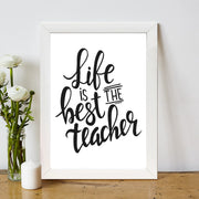 Quadro Decorativo MDF Emoldurado - Arte Multicolor 24x29cm com Moldura de Madeira 2cm