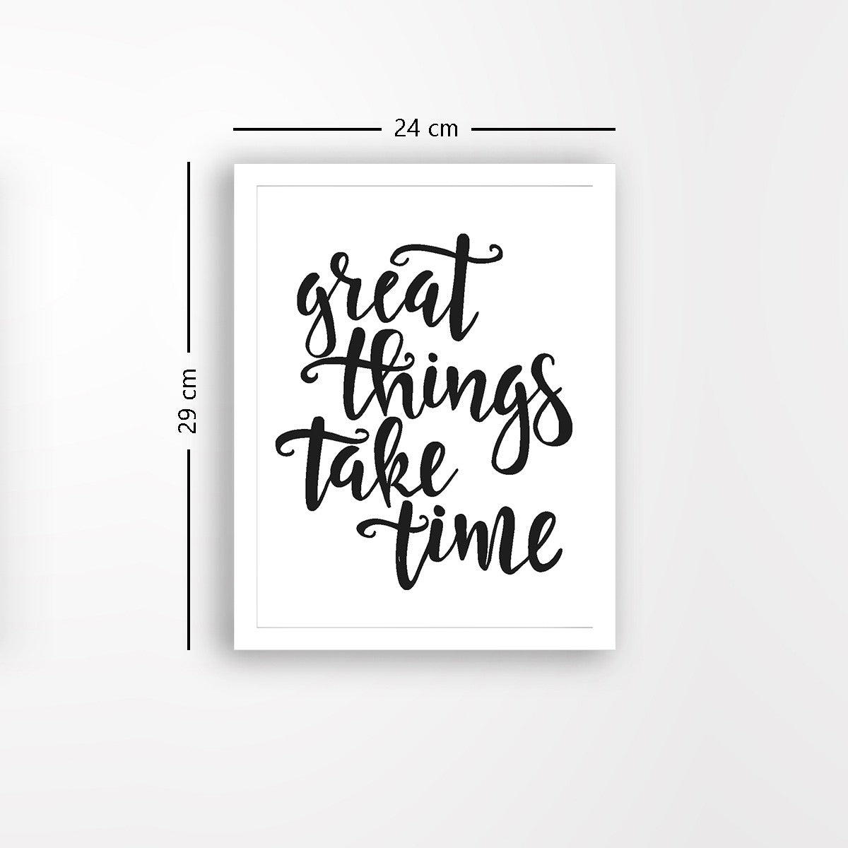 Quadro Decorativo MDF Emoldurado - Arte Multicolor 24x29cm com Moldura de Madeira 2cm