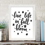 Quadro Decorativo MDF Emoldurado - Arte Multicolor 24x29cm com Moldura de Madeira 2cm