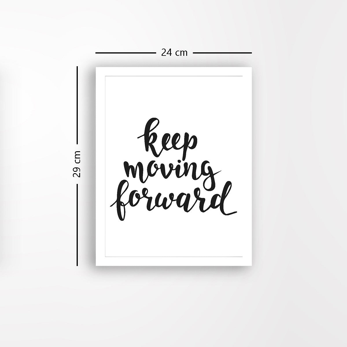 Quadro Decorativo MDF Emoldurado - Arte Multicolor 24x29cm com Moldura de Madeira 2cm