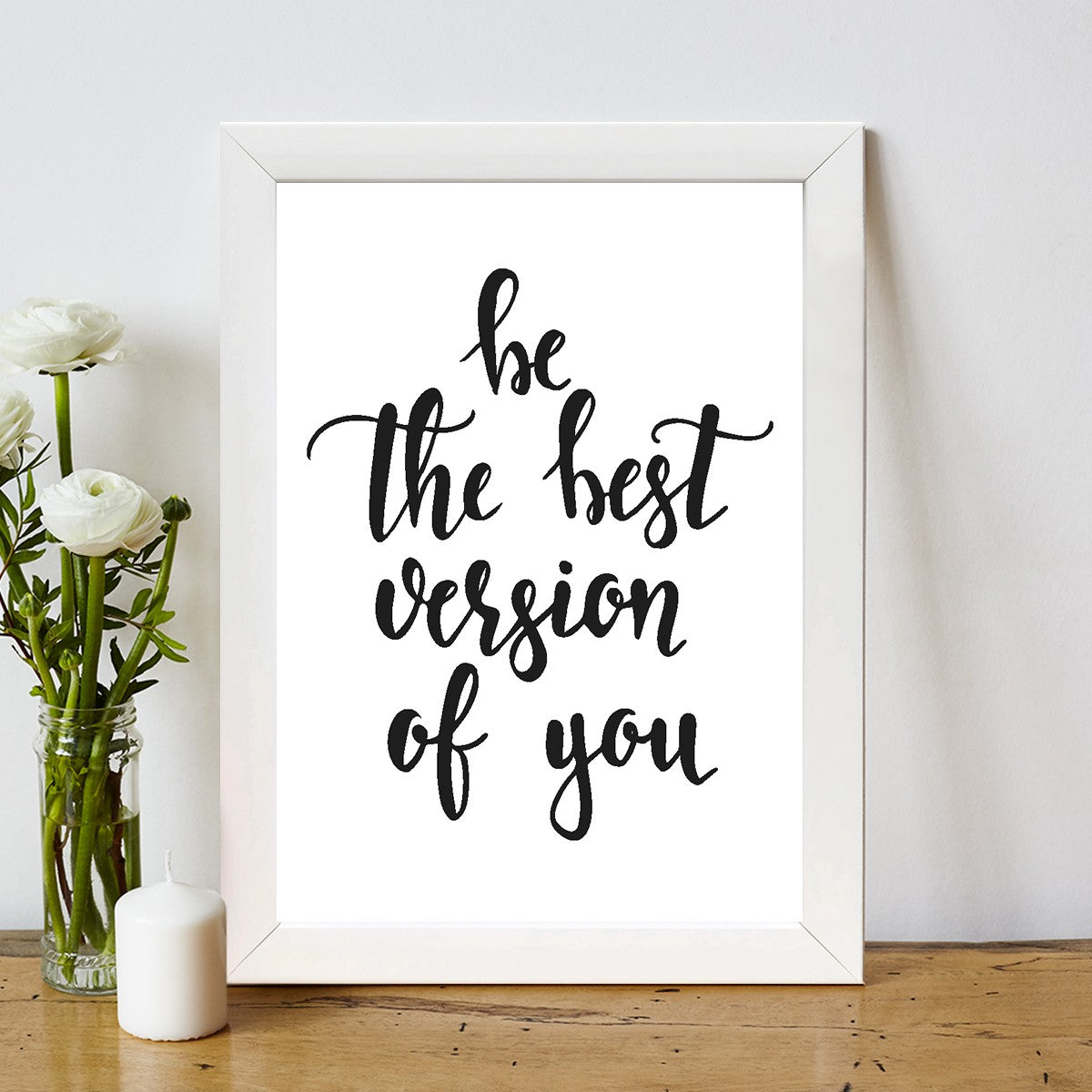 Quadro Decorativo MDF Emoldurado - Arte Multicolor 24x29cm com Moldura de Madeira 2cm