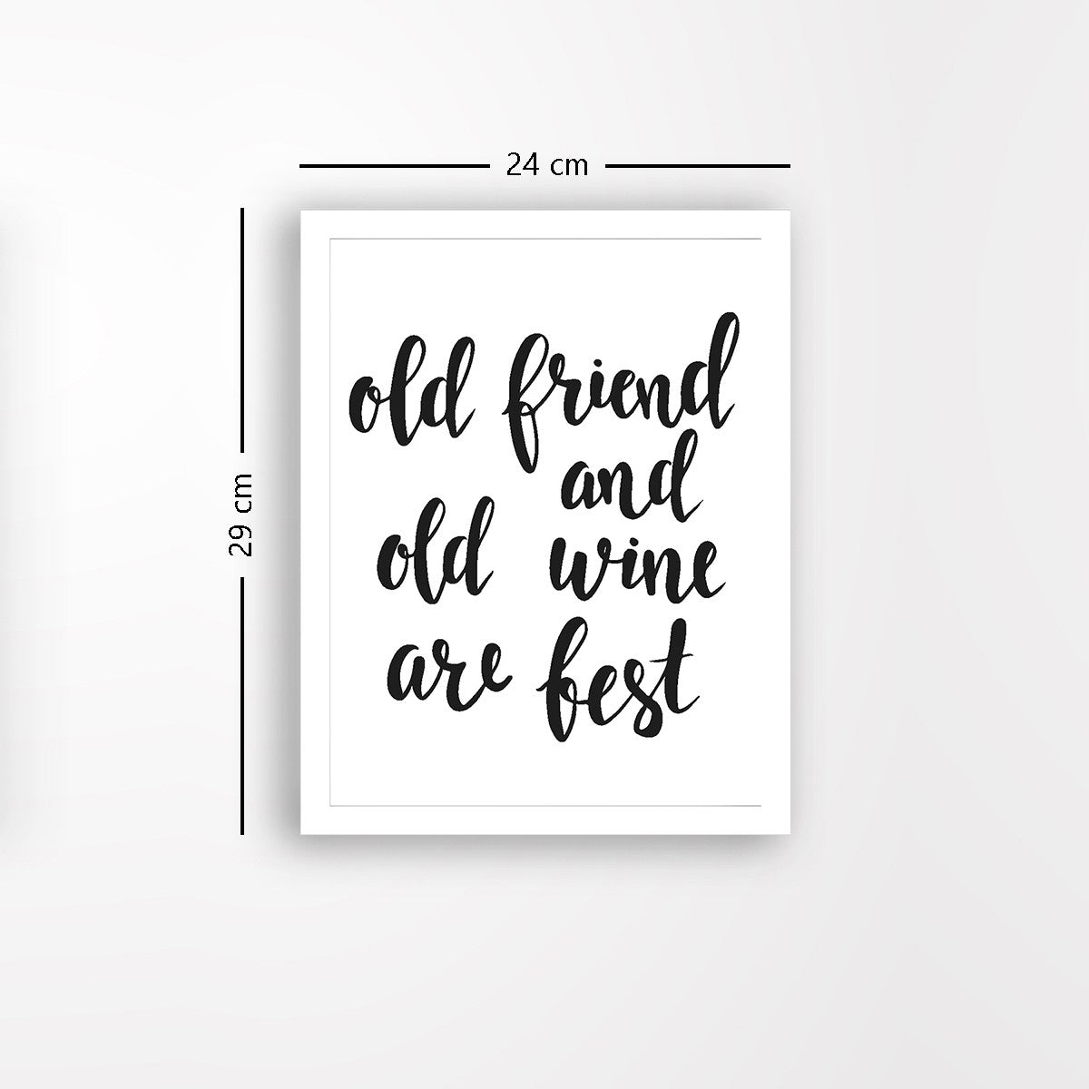 Quadro Decorativo MDF Emoldurado - Arte Multicolor 24x29cm com Moldura de Madeira 2cm