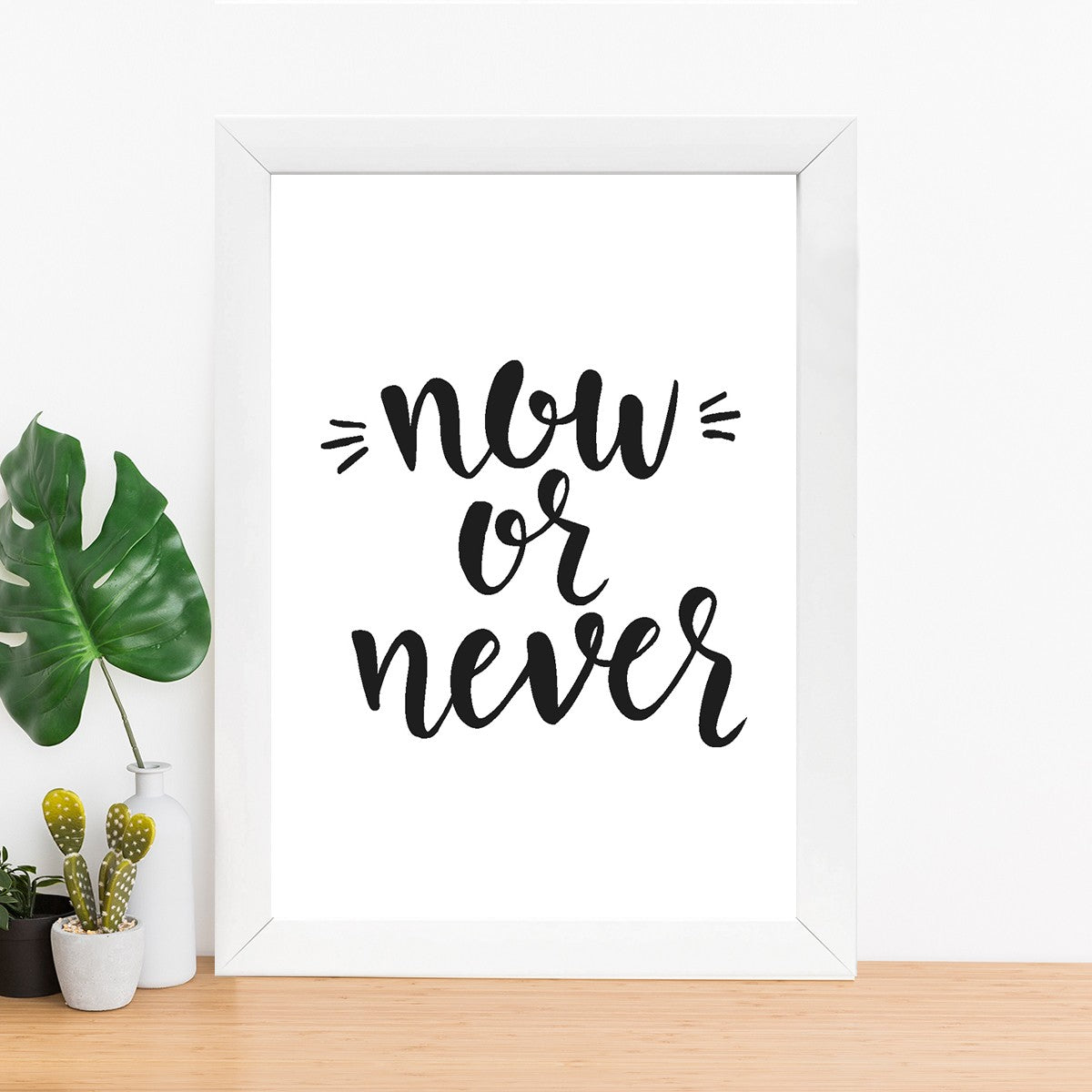 Quadro Decorativo MDF Emoldurado - Arte Multicolor 24x29cm com Moldura de Madeira 2cm