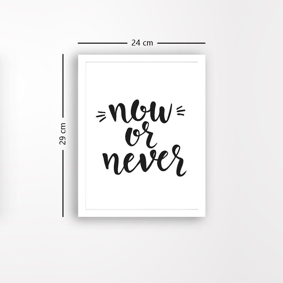 Quadro Decorativo MDF Emoldurado - Arte Multicolor 24x29cm com Moldura de Madeira 2cm