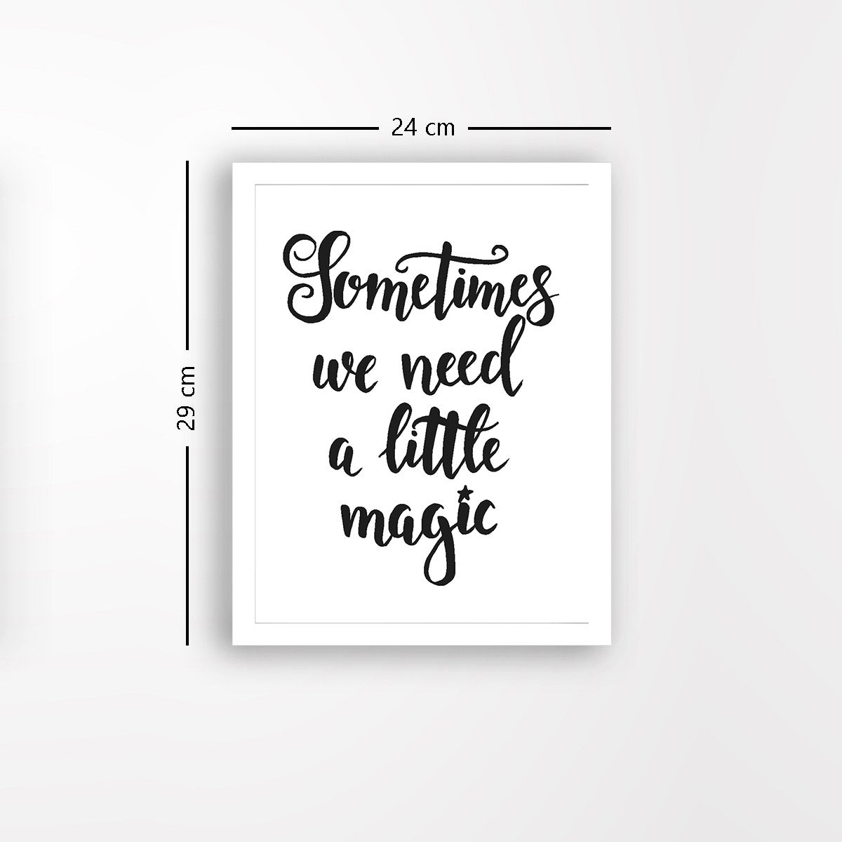 Quadro Decorativo MDF Emoldurado - Arte Multicolor 24x29cm com Moldura de Madeira 2cm