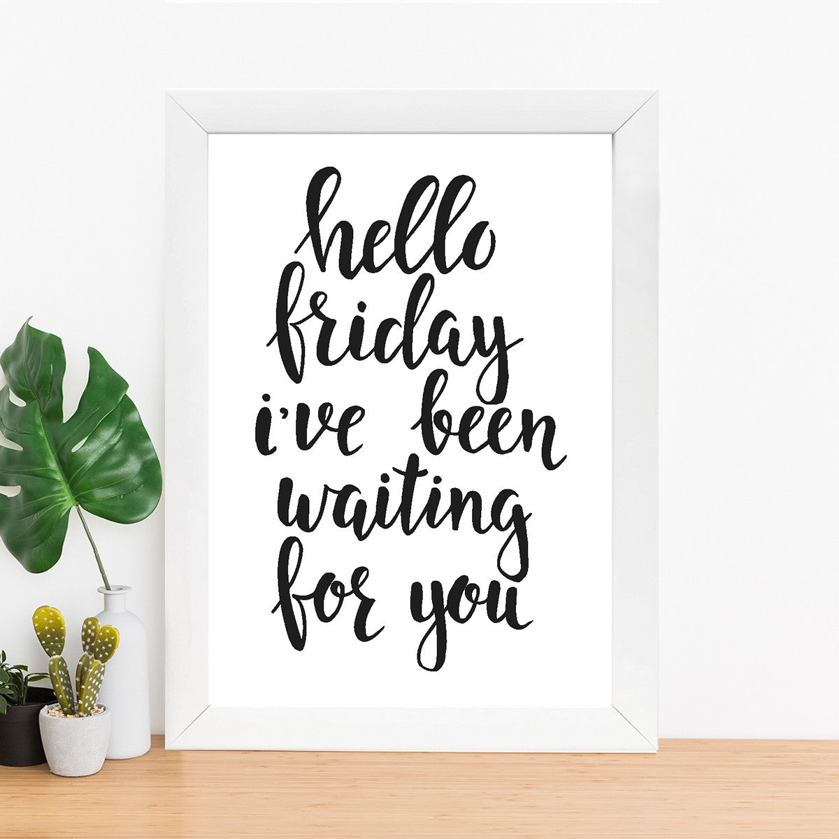 Quadro Decorativo MDF Emoldurado - Arte Multicolor 24x29cm com Moldura de Madeira 2cm