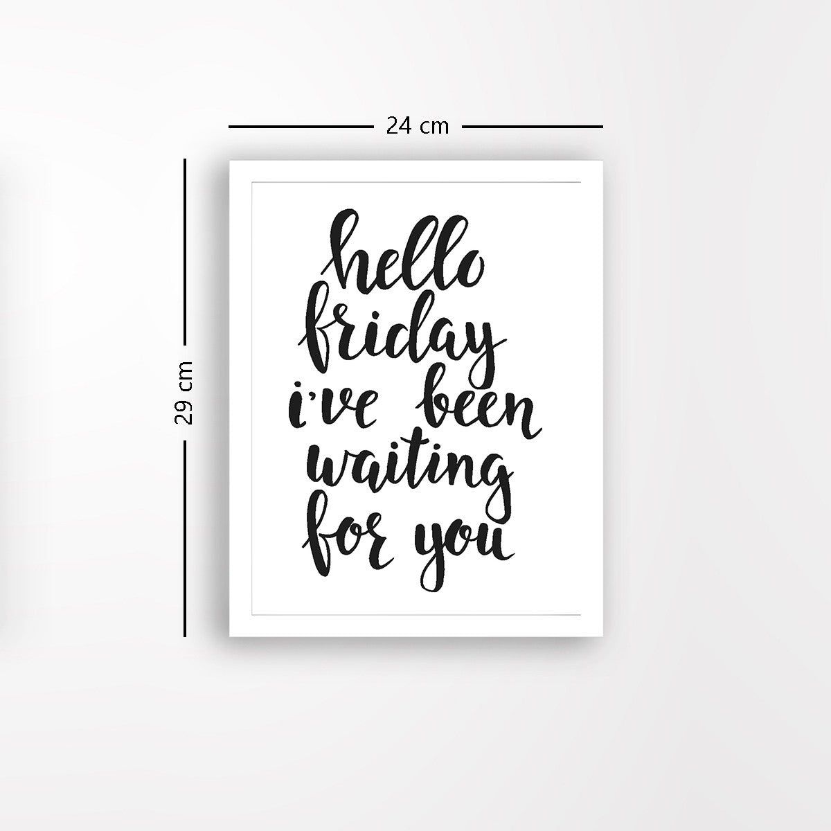 Quadro Decorativo MDF Emoldurado - Arte Multicolor 24x29cm com Moldura de Madeira 2cm