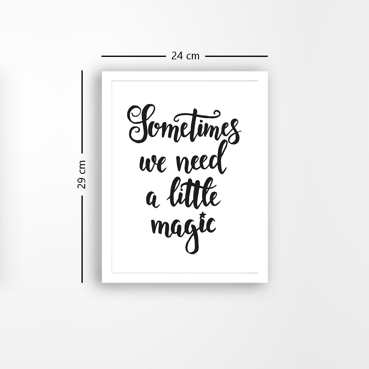 Quadro Decorativo MDF Emoldurado - Arte Multicolor 24x29cm com Moldura de Madeira 2cm