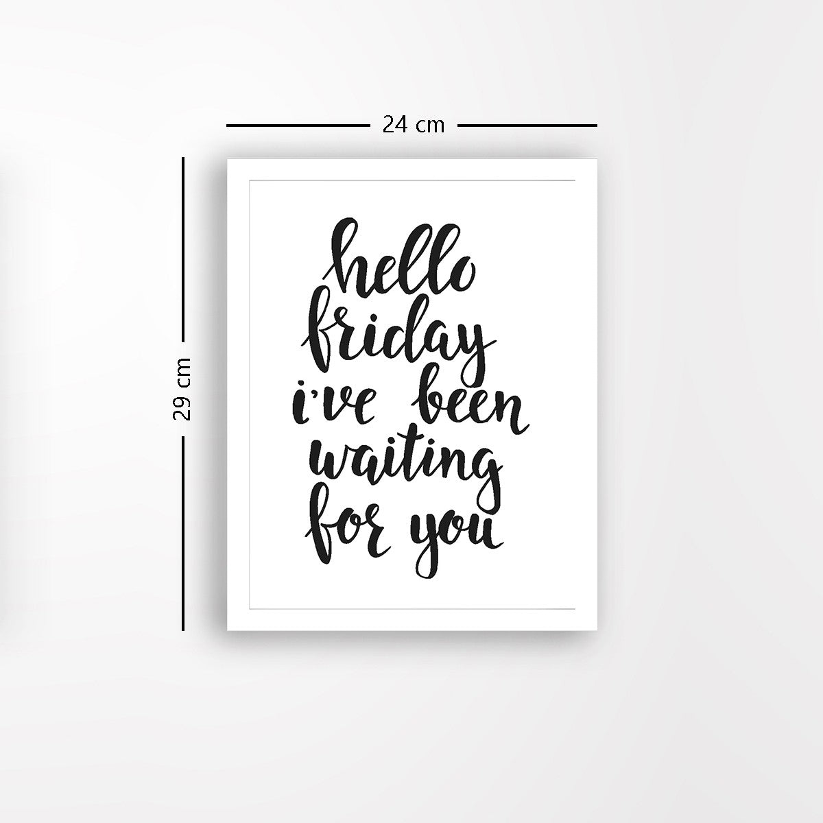 Quadro Decorativo MDF Emoldurado - Arte Multicolor 24x29cm com Moldura de Madeira 2cm